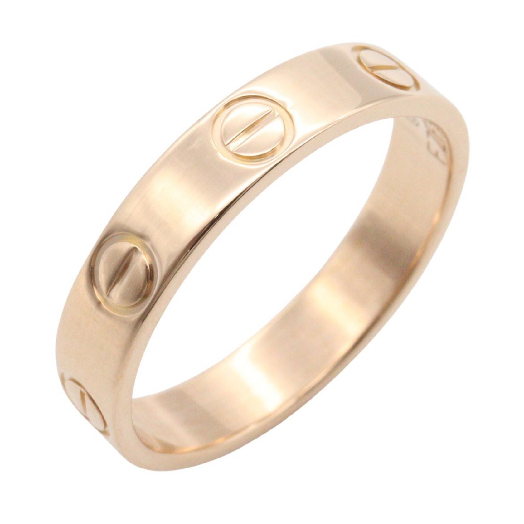 カルティエ CARTIER ミニラブリング リング・指輪 ジュエリー K18PG(ピンクゴールド) メンズ レディース ゴールド系 B4085200 【中古】
