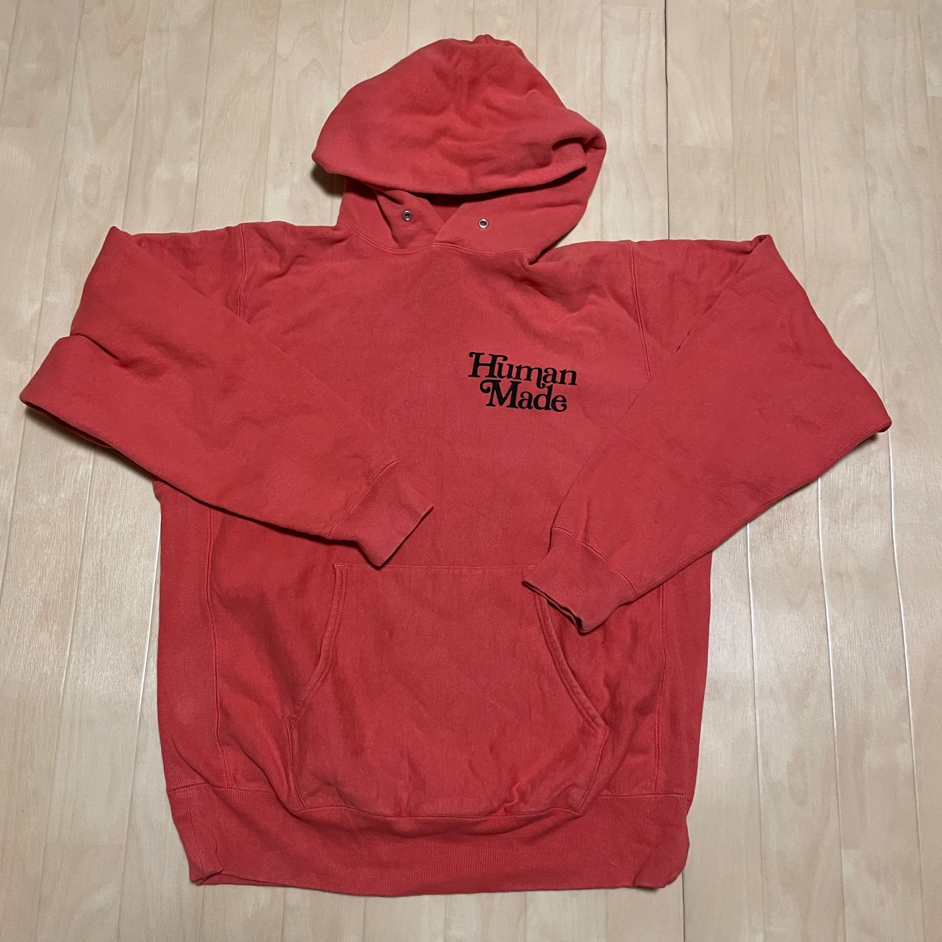 HUMAN MADE Girls Don ’t Cry hoodie "Red" / VERDY