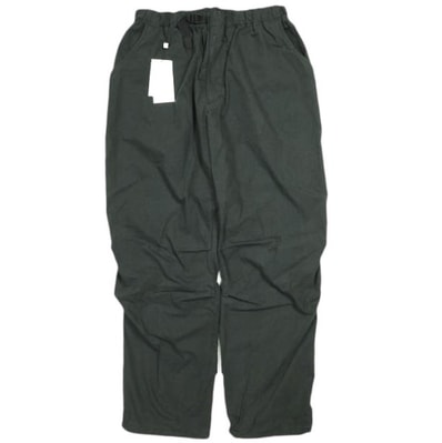 新品 N.HOOLYWOOD COMPILE LINE エヌハリウッド ミスターハリウッド コンパイルライン 25AW BELT PANTS ピーチ起毛 ベルトパンツ 2254-CP01-051 42(XL) BLACK 定価44,000円 イージー ワイド