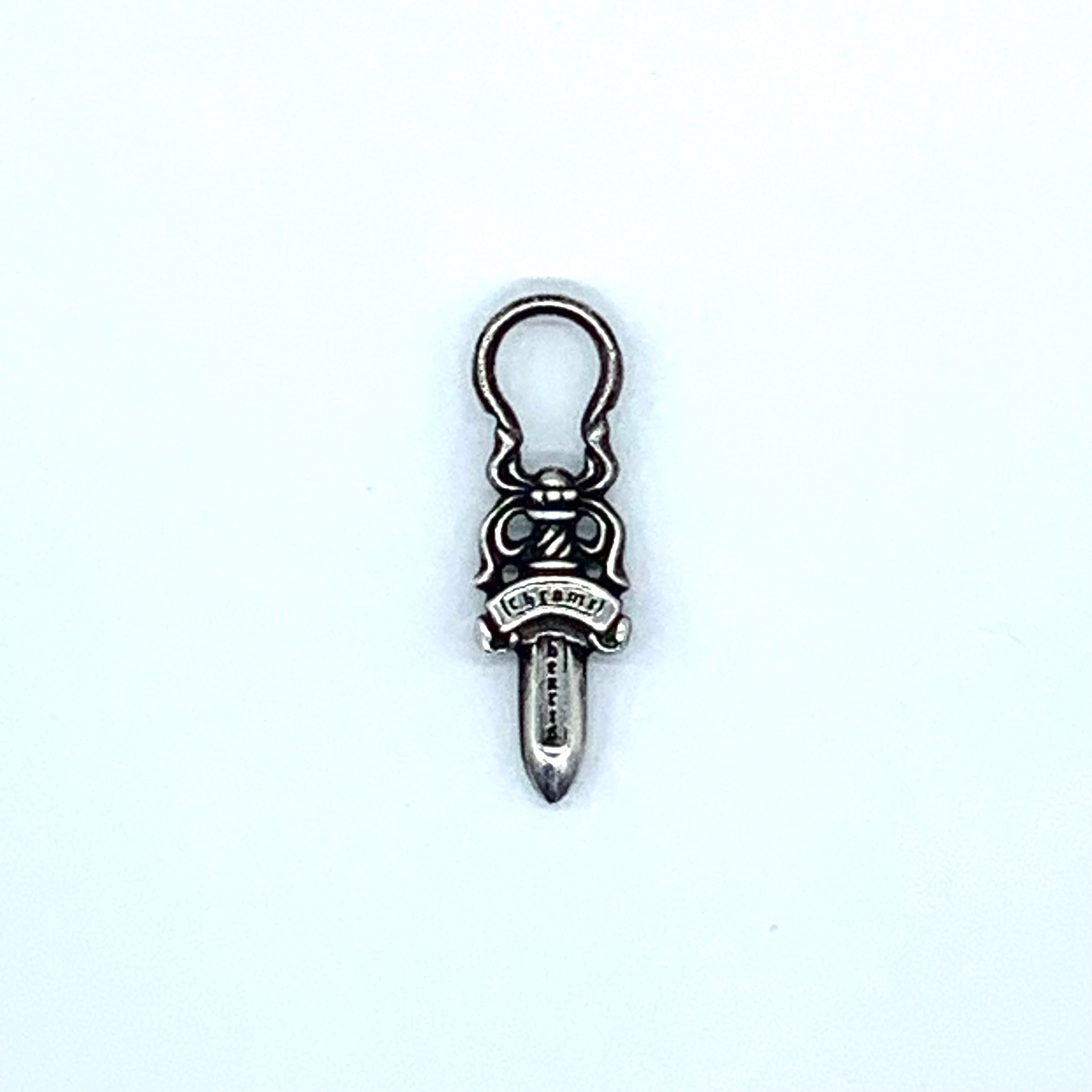 Chrome Hearts #5 Dagger Charm Zip 2 "Silver"