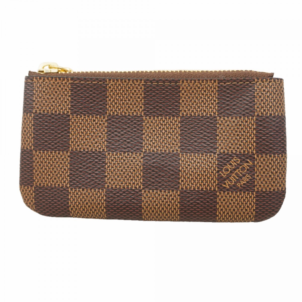 【6db1509】ルイヴィトン コインケース ダミエ ポシェットクレ N62658 エベヌ【中古】メンズ レディース ユニセックス