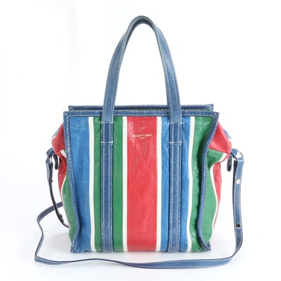 ■美品 バレンシアガ バザールトート バッグ レザー