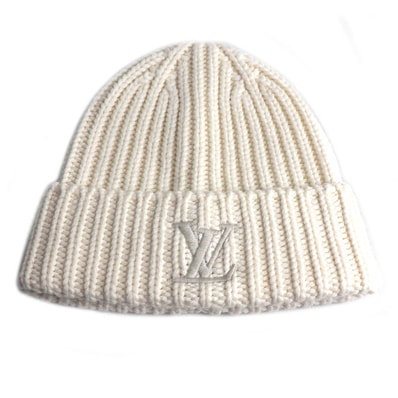 LOUIS VUITTON ルイ・ヴィトン ビーニー オンリー ニットキャップ クレーム M90799 MY3234 レディース【中古】