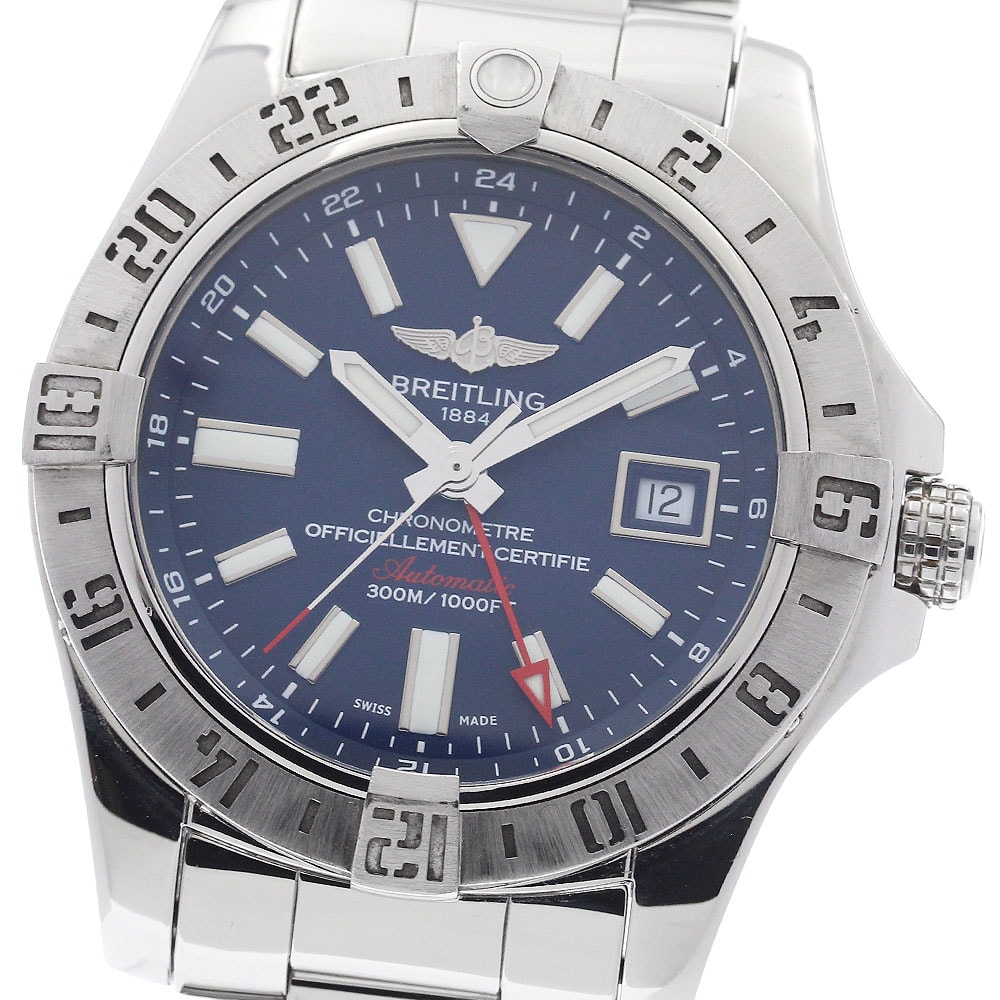 ☆良品 ブライトリング アベンジャーII GMT A32390 メンズ 【中古】