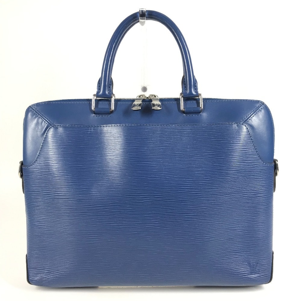 ルイヴィトン LOUIS VUITTON オリバー M51691 エピ ハンドバッグ カバン トートバッグ 書類バッグ ブリーフケース ビジネスバッグ エピレザー ブルー