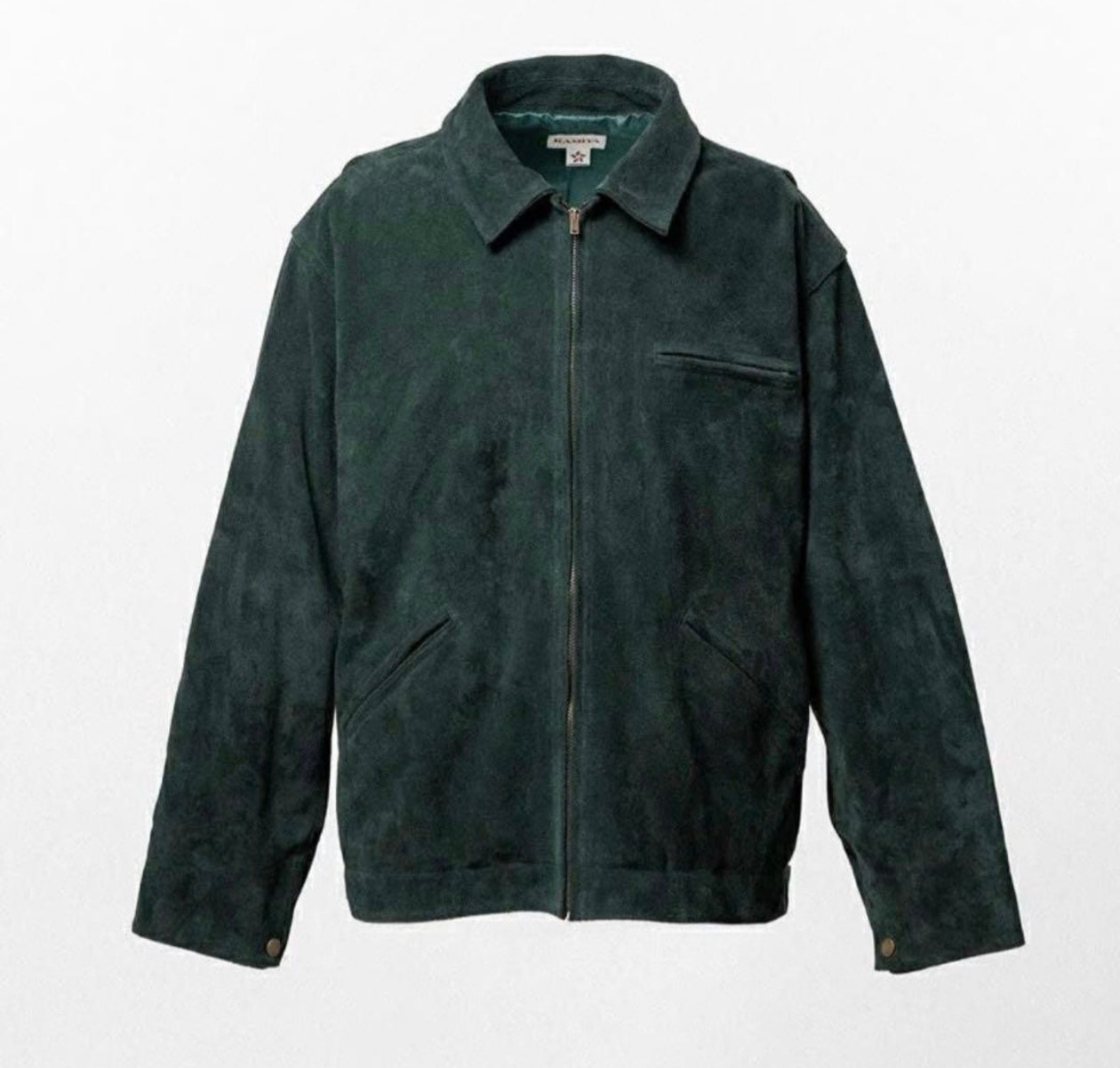 Kamiya Distressed Suede Work Jacket