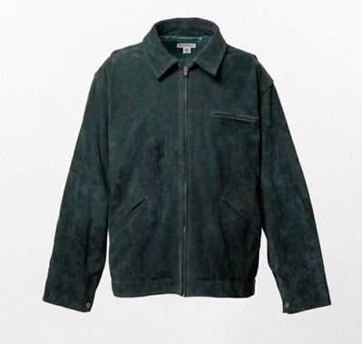 Kamiya Distressed Suede Work Jacket