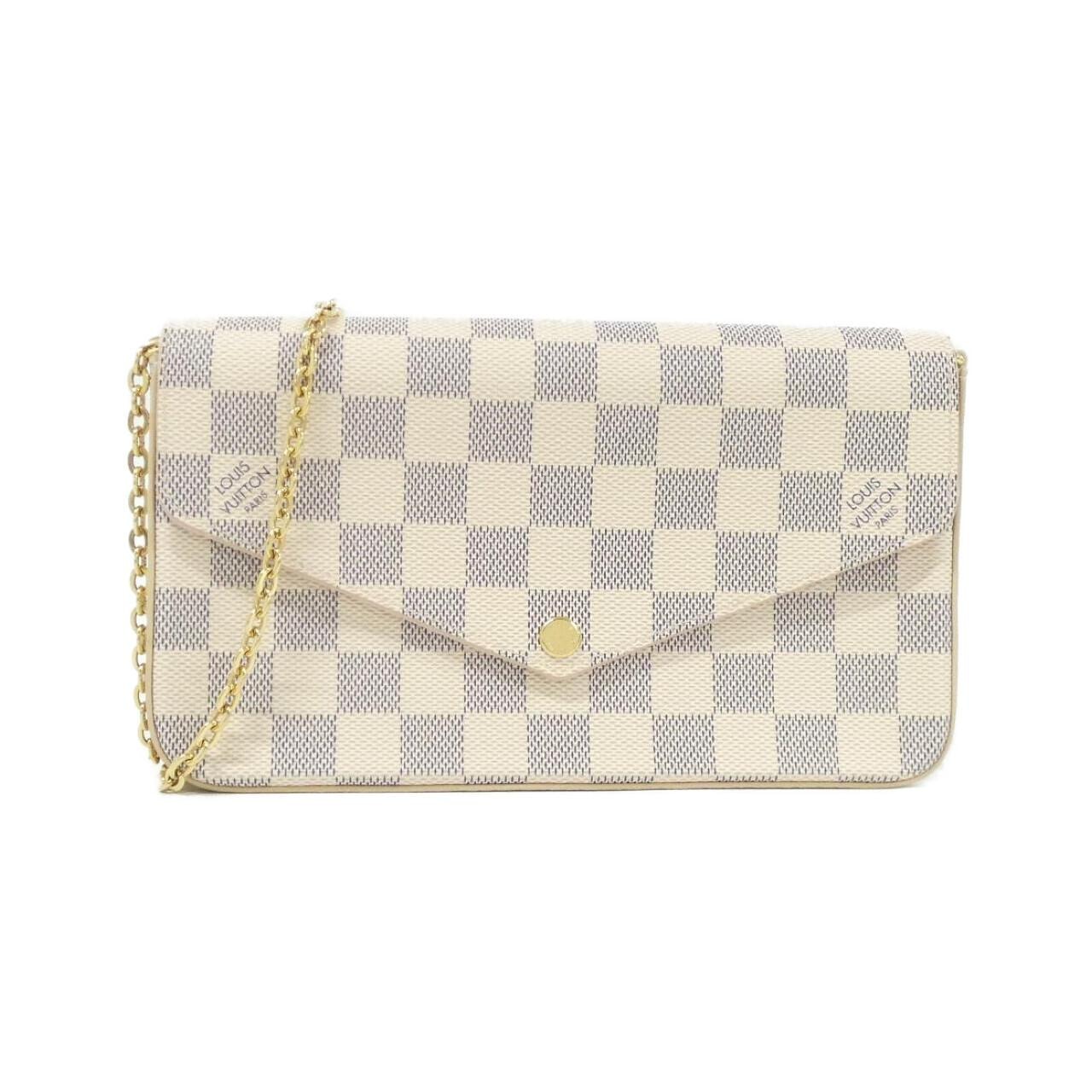 ルイヴィトン ダミエ アズール ポシェット フェリシー N40491 ショルダーバッグ