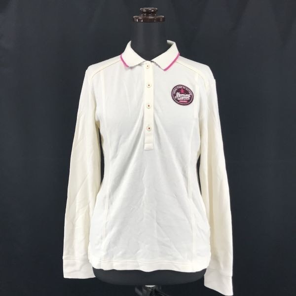 MACKINTOSH PHILOSOPHY★三陽商会/シースルー/七分袖シフォンシャツ【women’s size -38/白/white】Tops/Shirts◆BH70