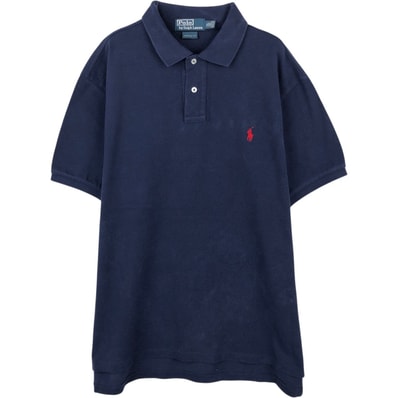 古着 ラルフローレン Ralph Lauren POLO by Ralph Lauren CUSTOM FIT 半袖 ポロシャツ メンズXL相当/eaa623000