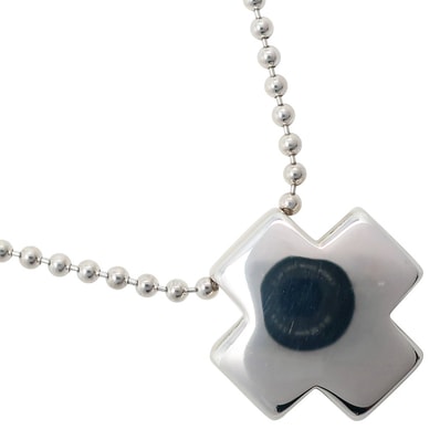 ティファニー ローマンクロス ボールチェーン レディースネックレス