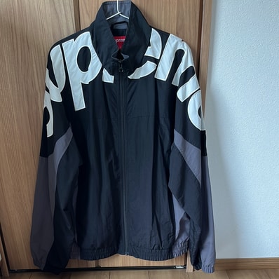 Supreme Shoulder Logo Track Jacket "Black"