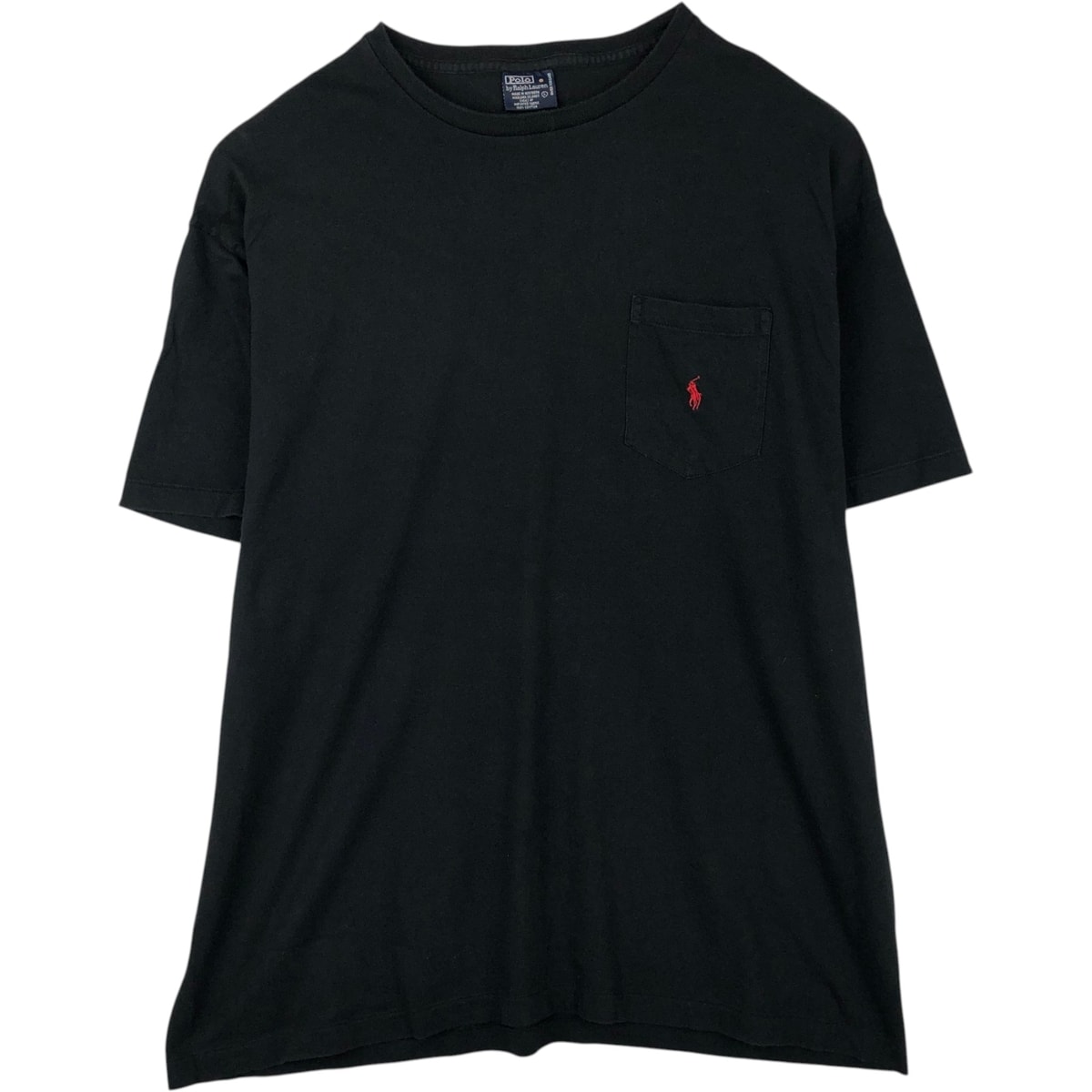 古着 ラルフローレン Ralph Lauren POLO by Ralph Lauren 半袖 ワンポイントロゴポケットTシャツ メンズL相当/eaa647810