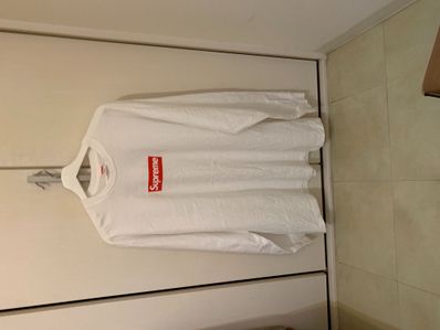 Supreme Box Logo L/S Tee "White"
