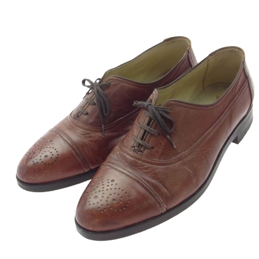 YVES SAINT LAURENT イヴサンローラン その他靴 レザー シューズ ブラウン系 25.5EEE【中古】