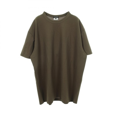 コムデギャルソンオムプリュス COMME des GARCONS HOMME PLUS メッシュ 半袖Tシャツ 衣料品 トップス ポリエステル メンズ カーキ系 【中古】