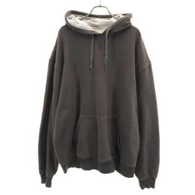 Champion チャンピオン 長袖 スウェットパーカー XL チャコールグレー