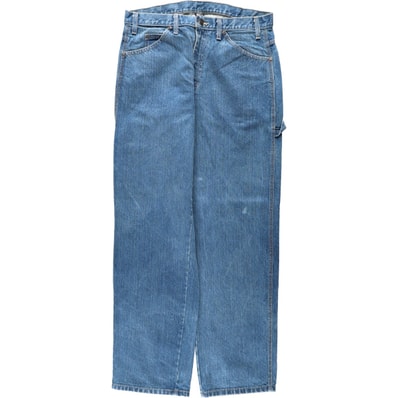 古着 ディッキーズ Dickies デニムペインターパンツ メンズw34相当/eaa672957