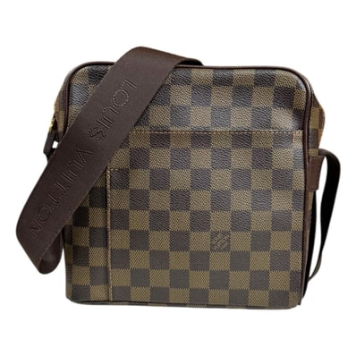 ルイヴィトン オラフPM ダミエ ショルダーバッグ ダミエキャンバス N41442 ブラウン レディース LOUIS VUITTON 中古