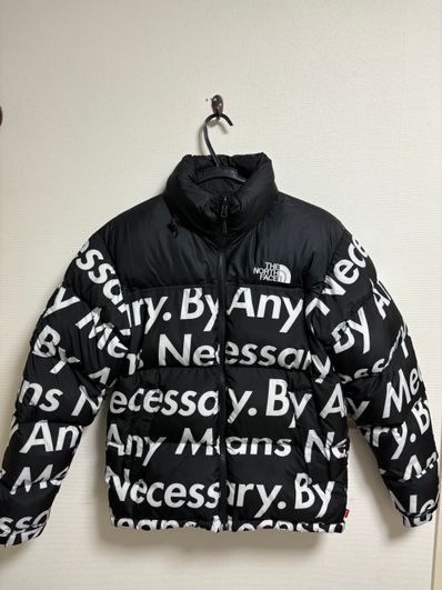 Supreme x The North Face By Any Means Nuptse Jacket "Black"