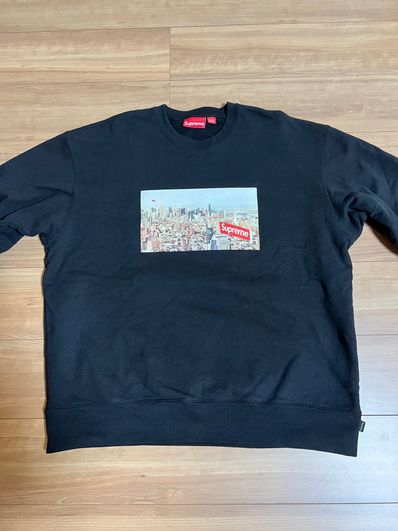Supreme Aerial Crewneck "Black"