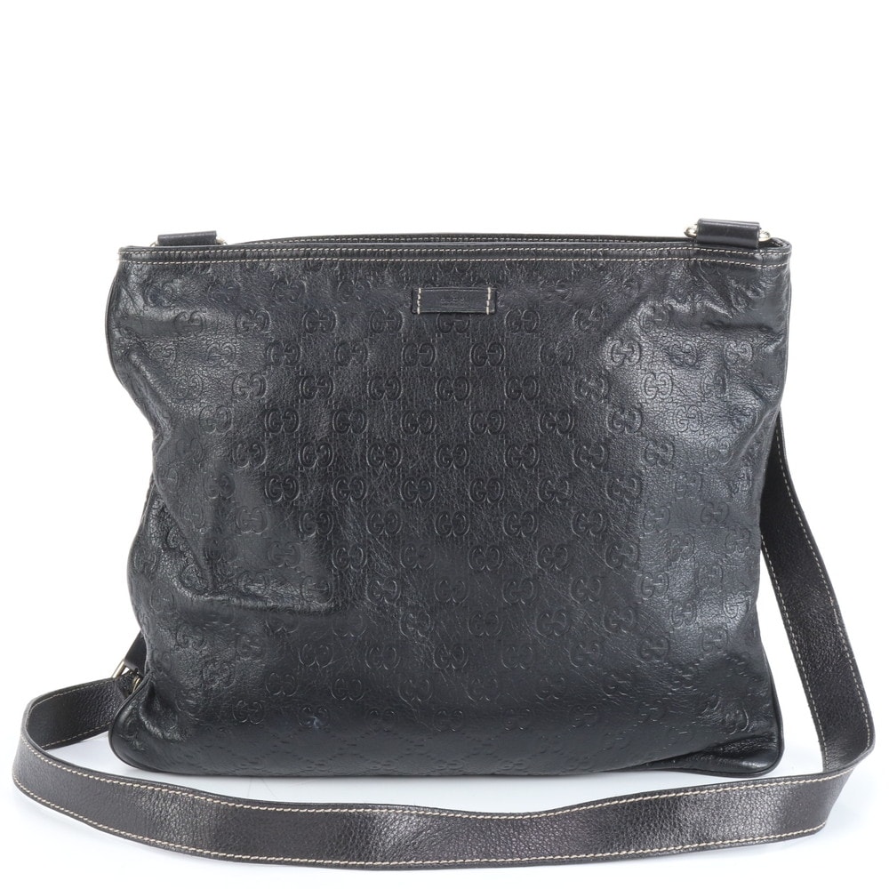 ■美品 グッチ グッチシマ 201446 ショルダーバッグ レザー