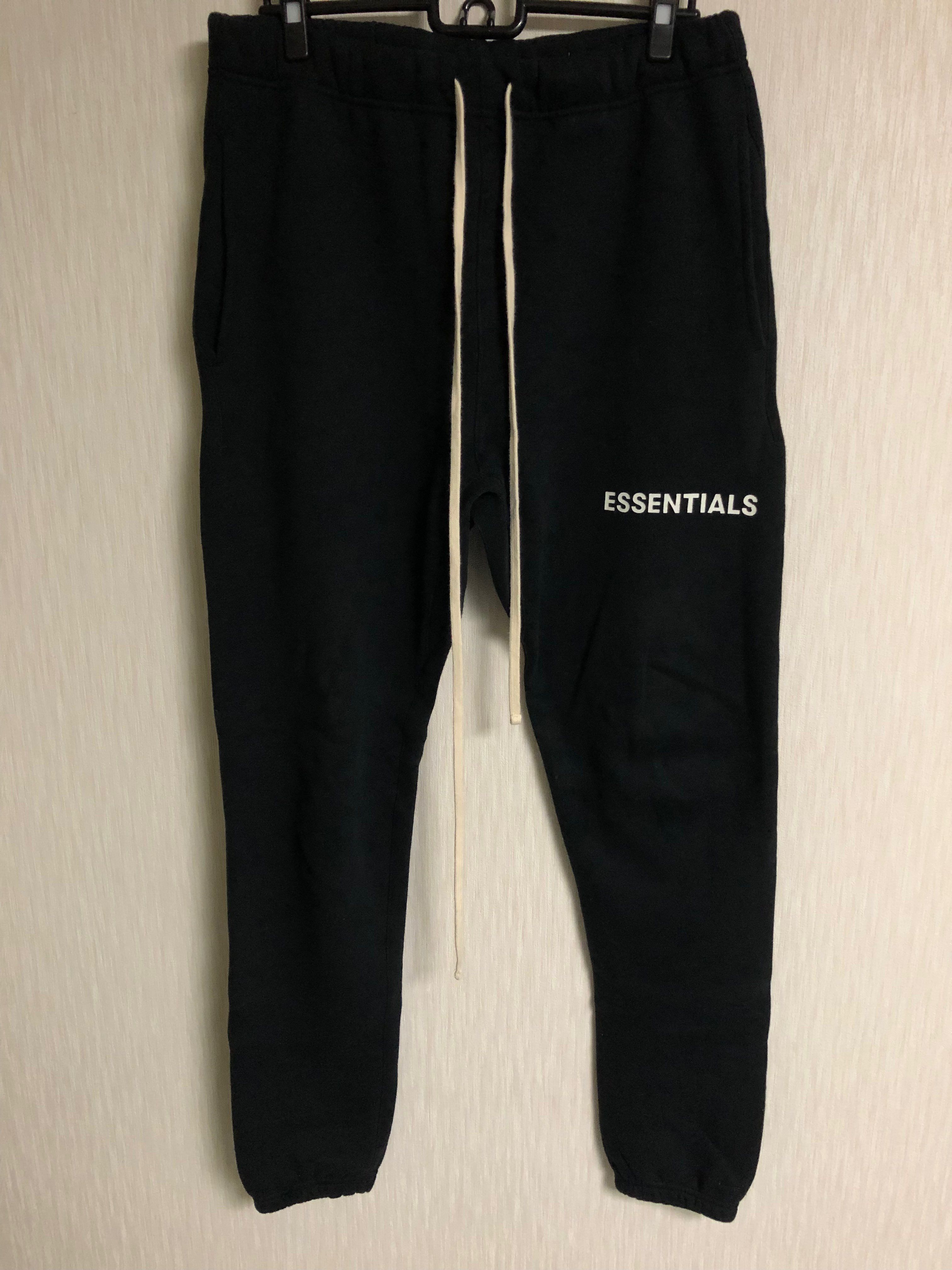 FEAR OF GOD Essentials Graphic Sweatpants "Black"