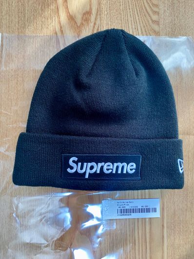 Supreme New Era Box Logo Beanie "Black" (24FW)