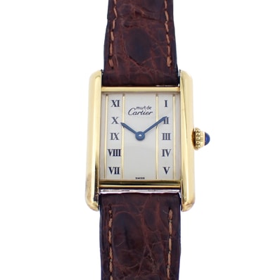 Cartier カルティエ マストタンク SM ヴェルメイユ W1003053 レディース 腕時計