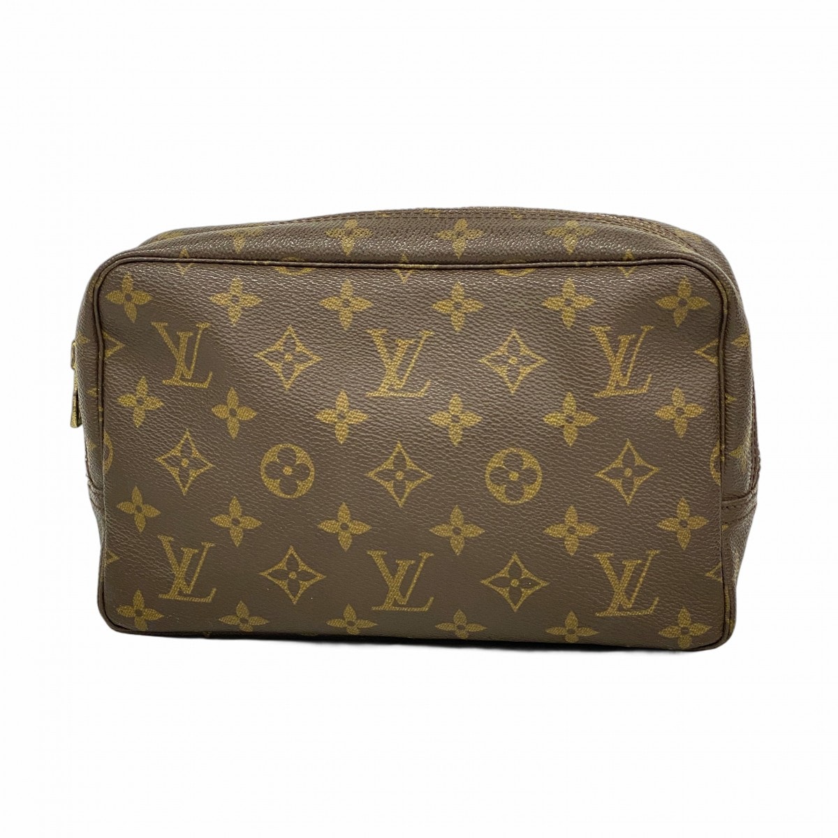 【6dc2644】ルイヴィトン ポーチ モノグラム トゥルーストワレット23 M47524 ブラウン【中古】レディース