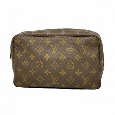 【6dc2644】ルイヴィトン ポーチ モノグラム トゥルーストワレット23 M47524 ブラウン【中古】レディース