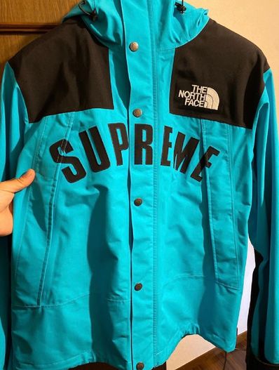 Supreme x The North Face Arc Logo Mountain Parka "Blue"