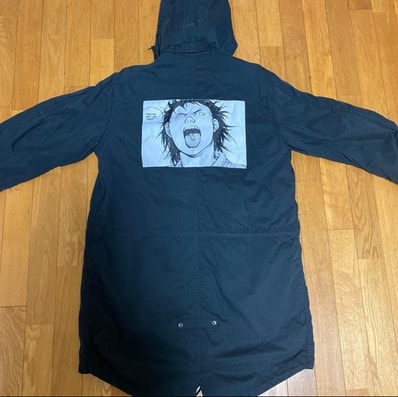 Supreme / AKIRA Fishtail Parka "Black"