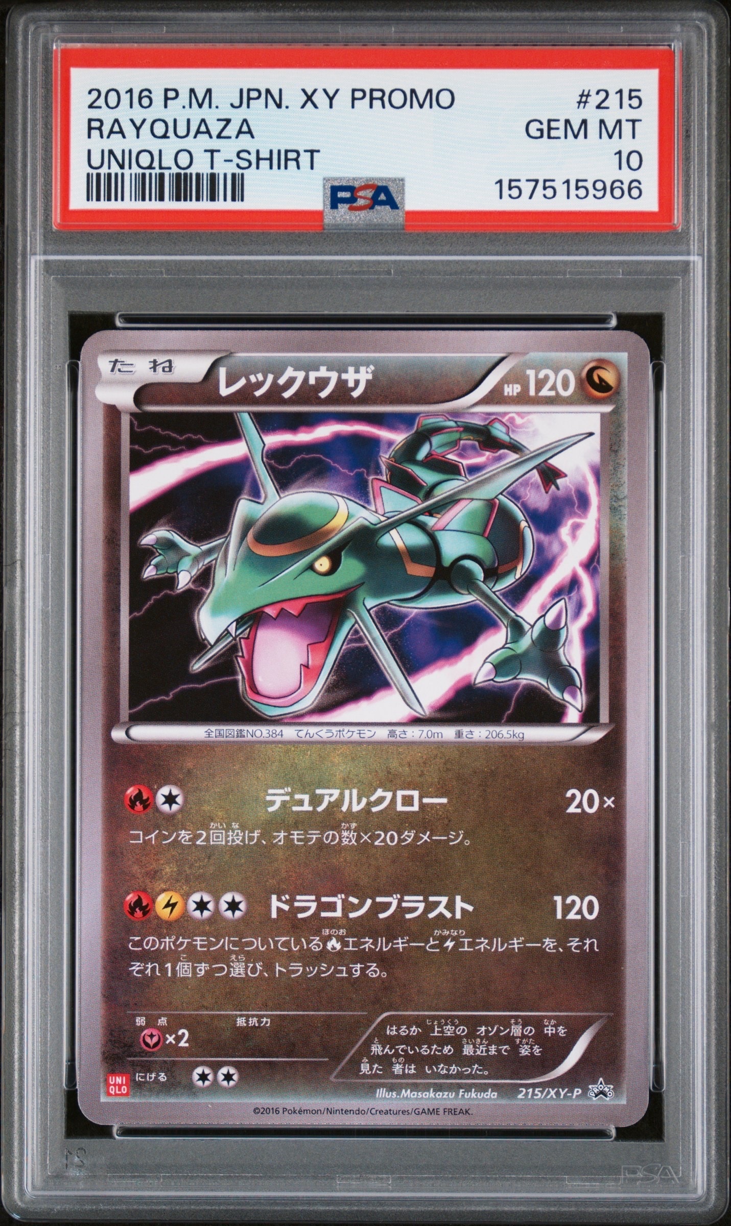 レックウザ: プロモ[XY-P 215/XY-P](プロモーションカード「XY-P
