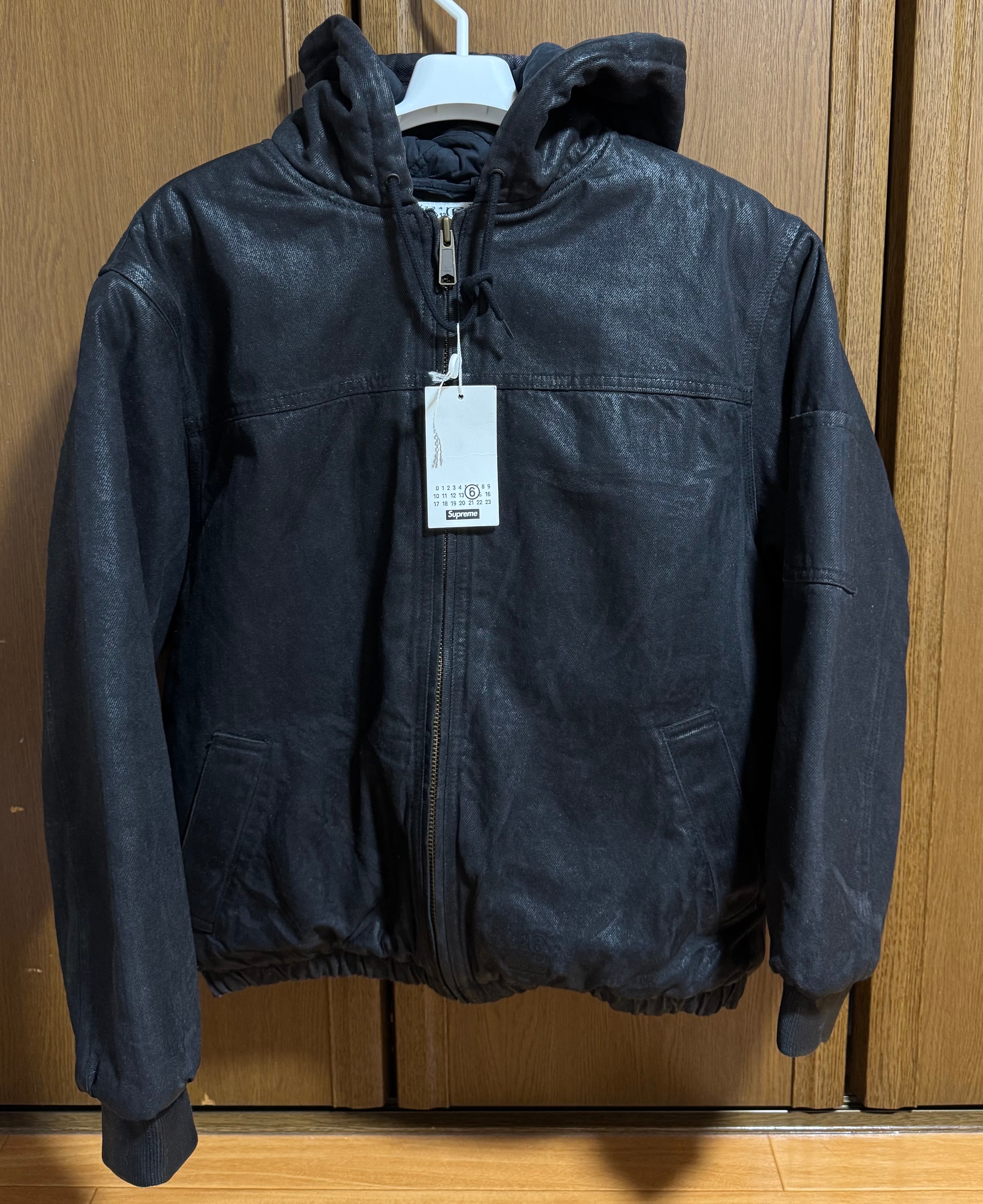 Supreme x MM6 Maison Margiela Foil Hooded Work Jacket "Black"