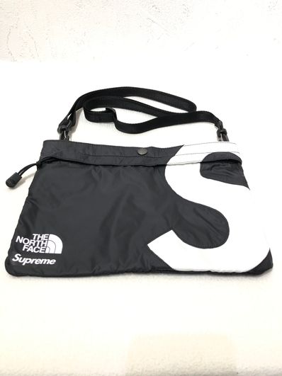 Supreme x The North Face S Logo Shoulder Bag "Black"