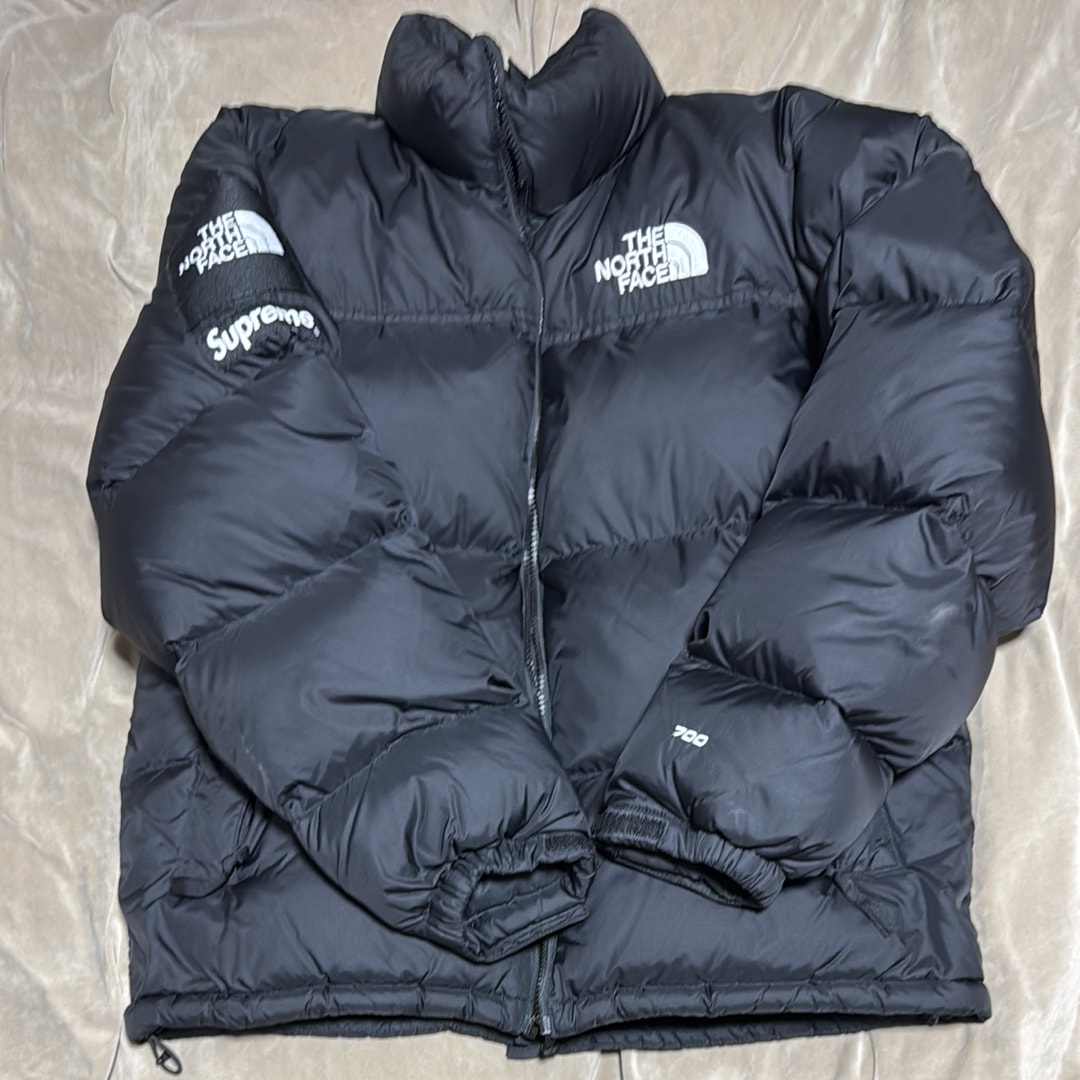 シュプリーム x ザノースフェイス スプリット ヌプシ ジャケット "ブラック" ND02400I / NF0A875F