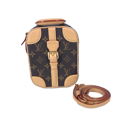 ルイヴィトン LOUIS VUITTON ヴァリゼット・ヴェルティカル M68623 モノグラム 斜め掛け カバン ポシェット ハンドバッグ 2WAYバッグ ショルダーバッグ モノグラムキャンバス ブラウン