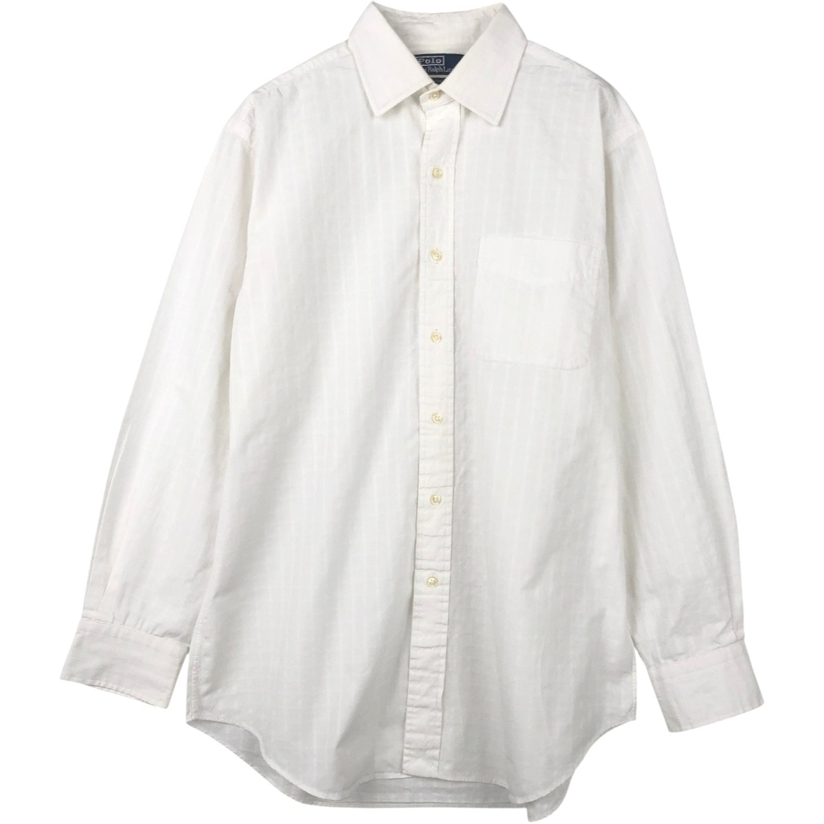 古着 ラルフローレン Ralph Lauren POLO by Ralph Lauren CURHAM 長袖 コットンシャツ メンズL相当/eaa666169