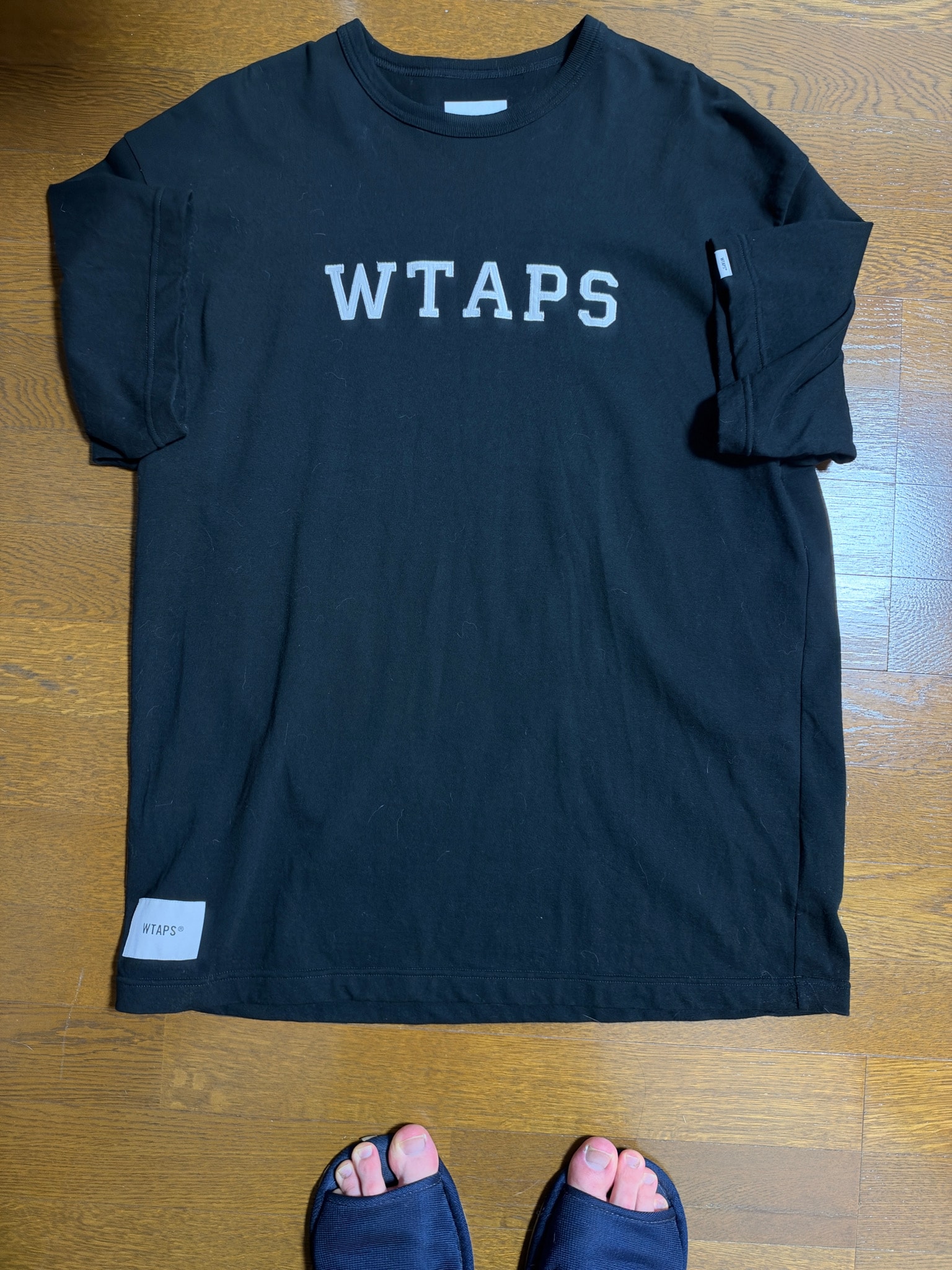 WTAPS Academy / SS / Cotton. College "Black"