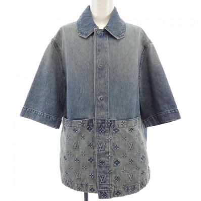 ルイヴィトン LOUIS VUITTON ショートスリーブデニムワークウエアシャツ HOS46WY38 デニムジャケット