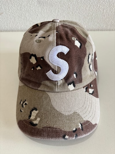 Supreme Pigment S Logo 6-Panel "Chocolate Chip Camo"