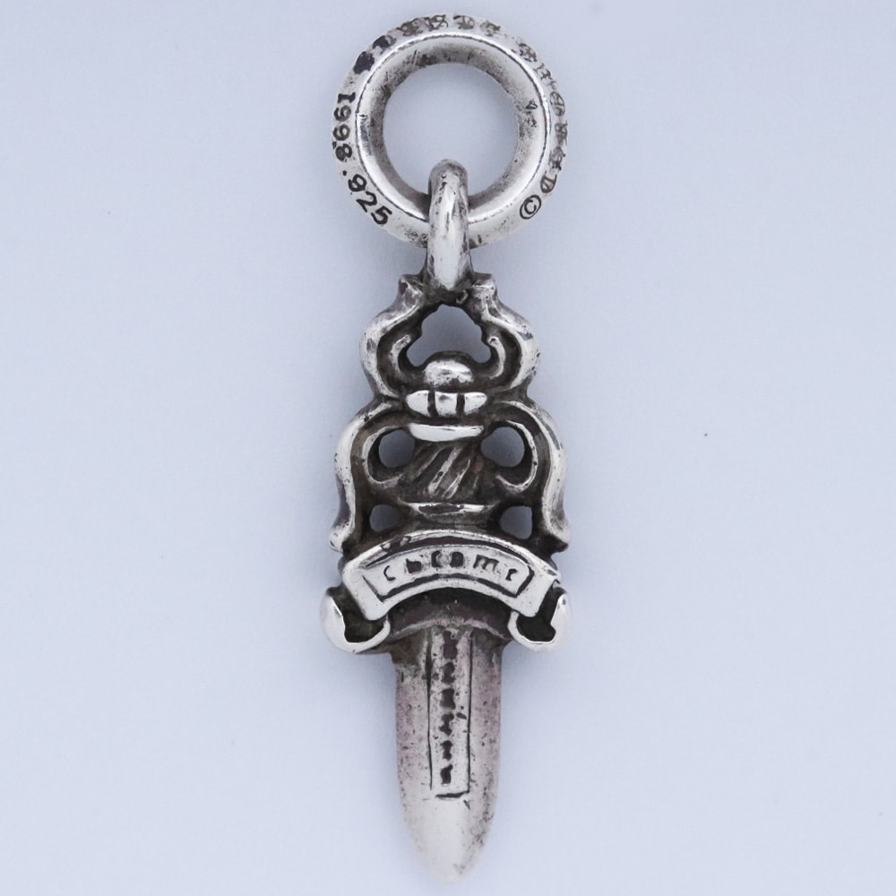 Chrome Hearts #5 Dagger Charm "Silver"