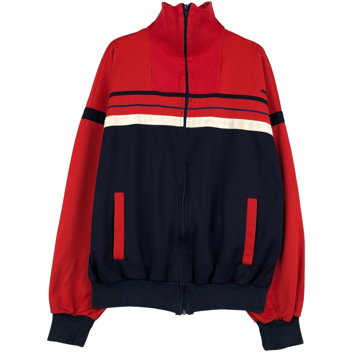 古着 70年代 アディダス adidas VENTEX社製 ATP ジャージ トラックジャケット フランス製 メンズM相当 ヴィンテージ/evb030403