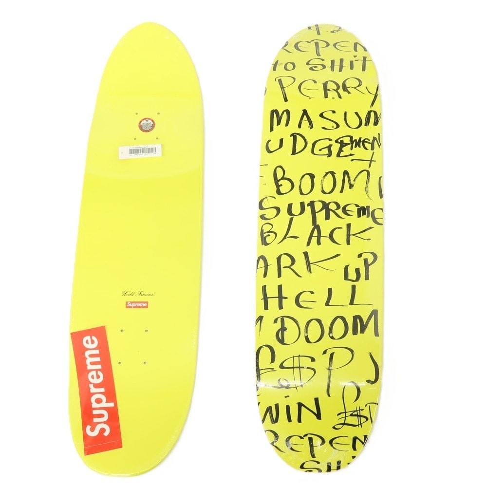 【中古】シュプリーム Supreme 2020年秋冬 Black Ark Cruiser Skateboard スケートボード デッキ スケボー イエロー【サイズ8.625 x 32.25】【メンズ】