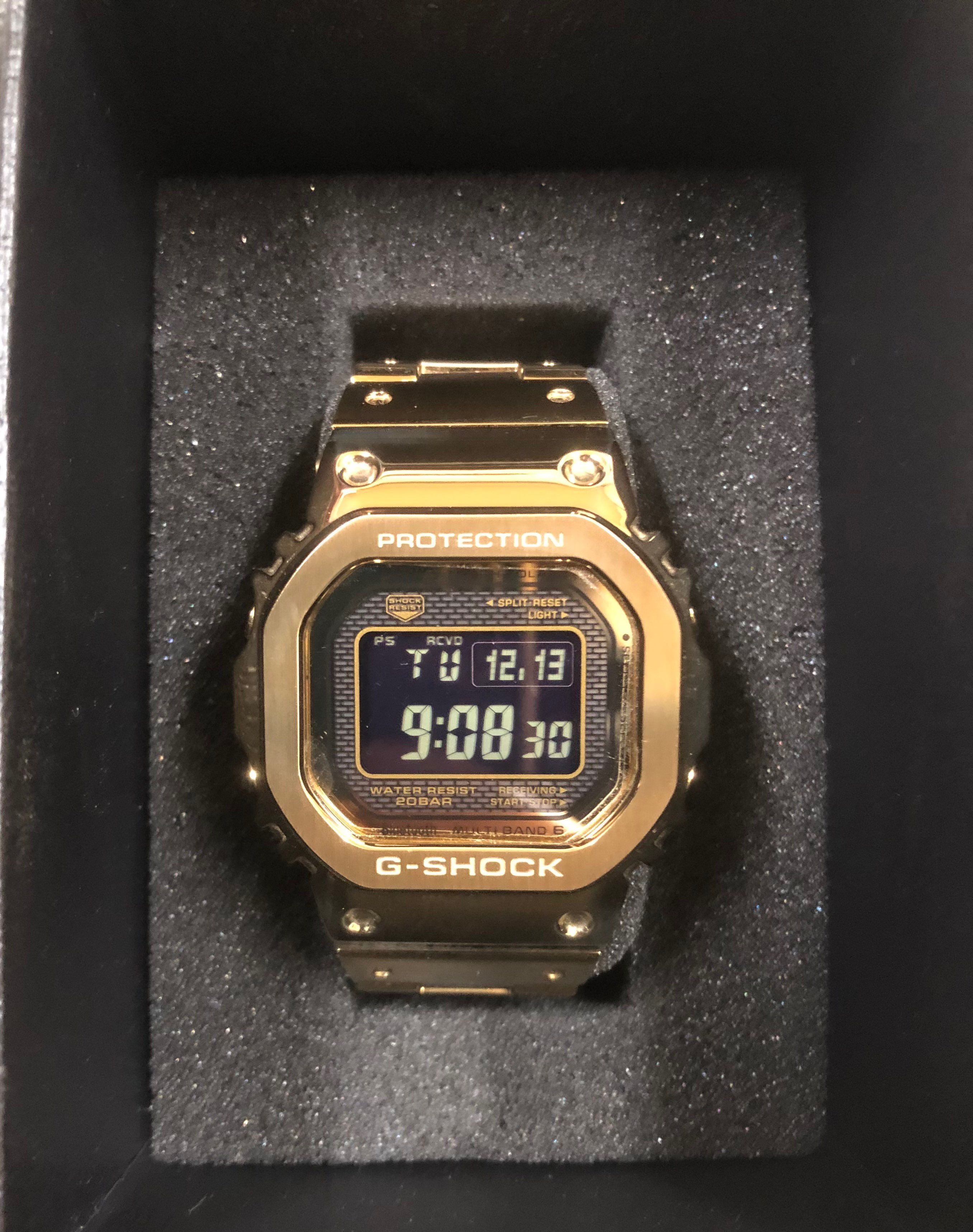 Casio G-Shock GMW-B5000GD-9 - 44mm in Stainless Steel
