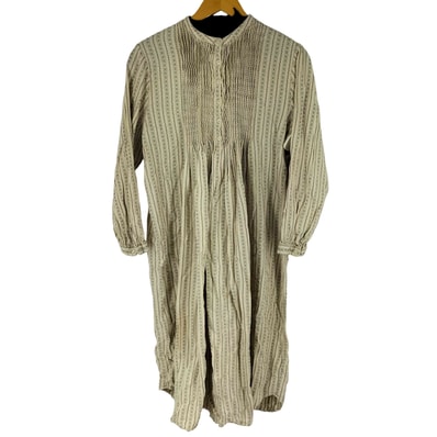 チロリアン柄 ピンタック ワンピース【1142191460894】