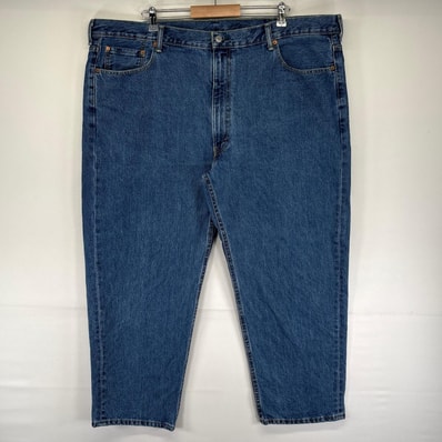 古着 リーバイス Levi's デニム パンツ 550 5ポケット 大きいサイズ テーパード ジッパーフライ W48 L29 ブルー系 メンズ