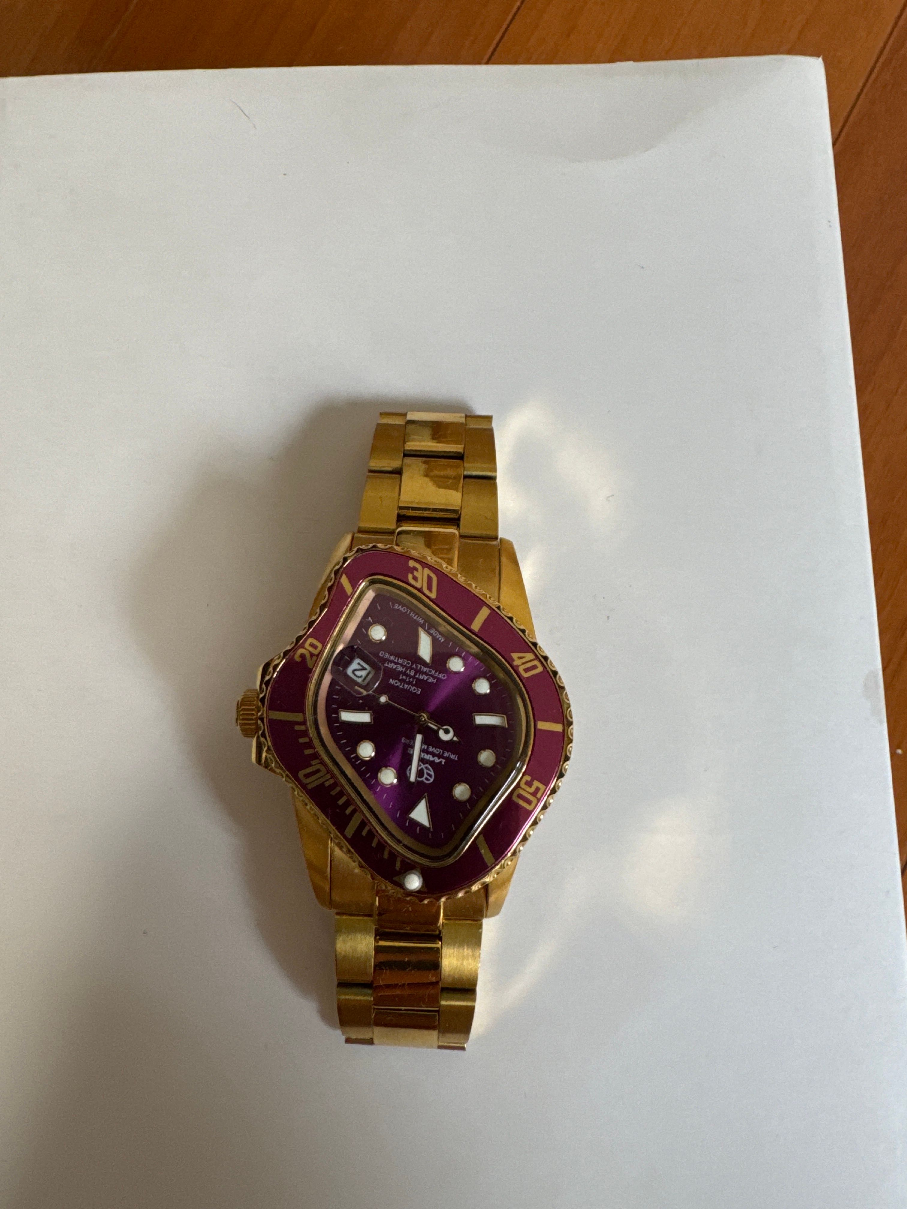 ラーヴィー "ゴールド/パープル" LAARVEE PEA001