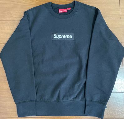 Supreme Box Logo Crewneck Sweatshirt "Black" (18FW)